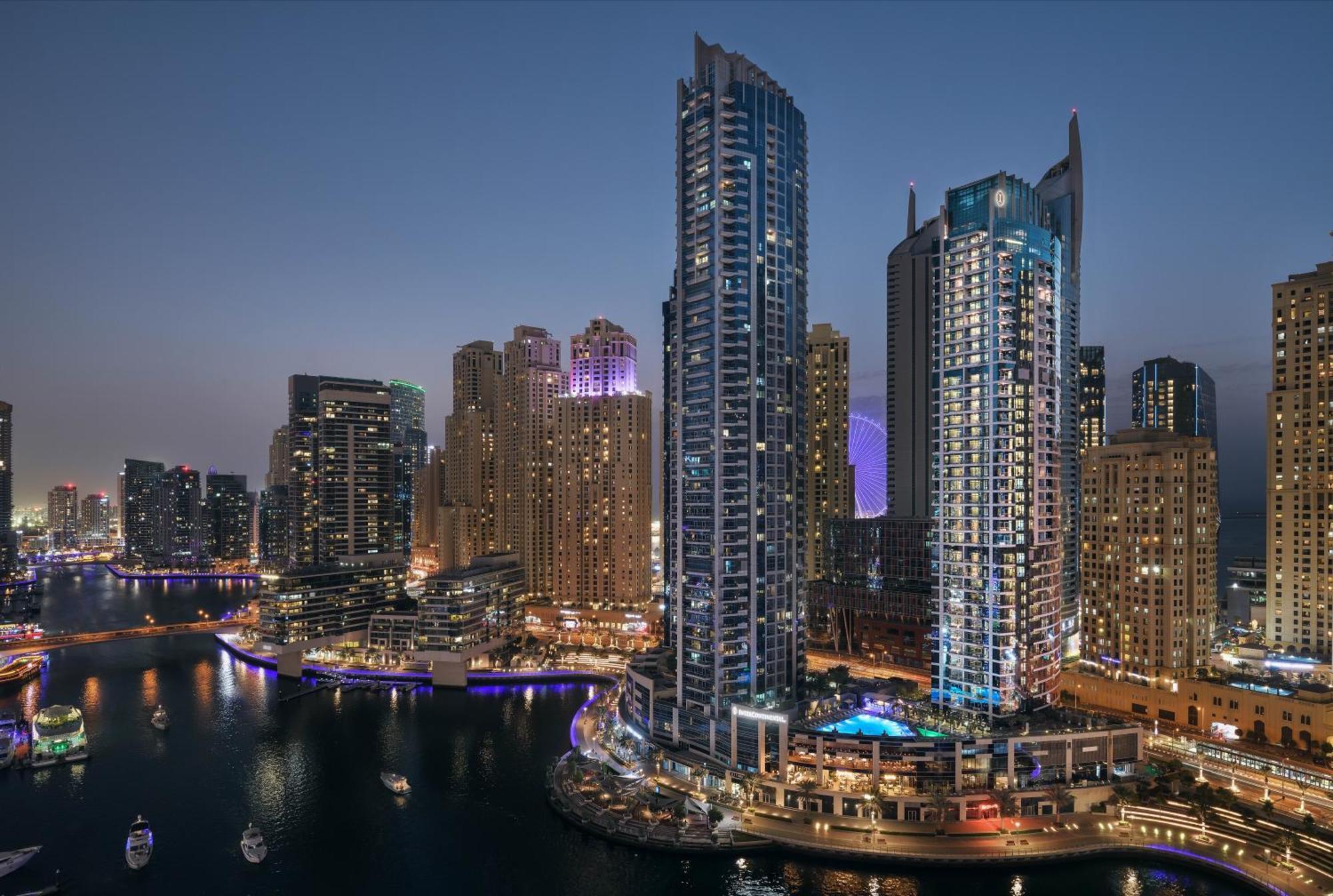 فندق انتركونتيننتال دبي مارينا المظهر الخارجي الصورة Dubai Marina