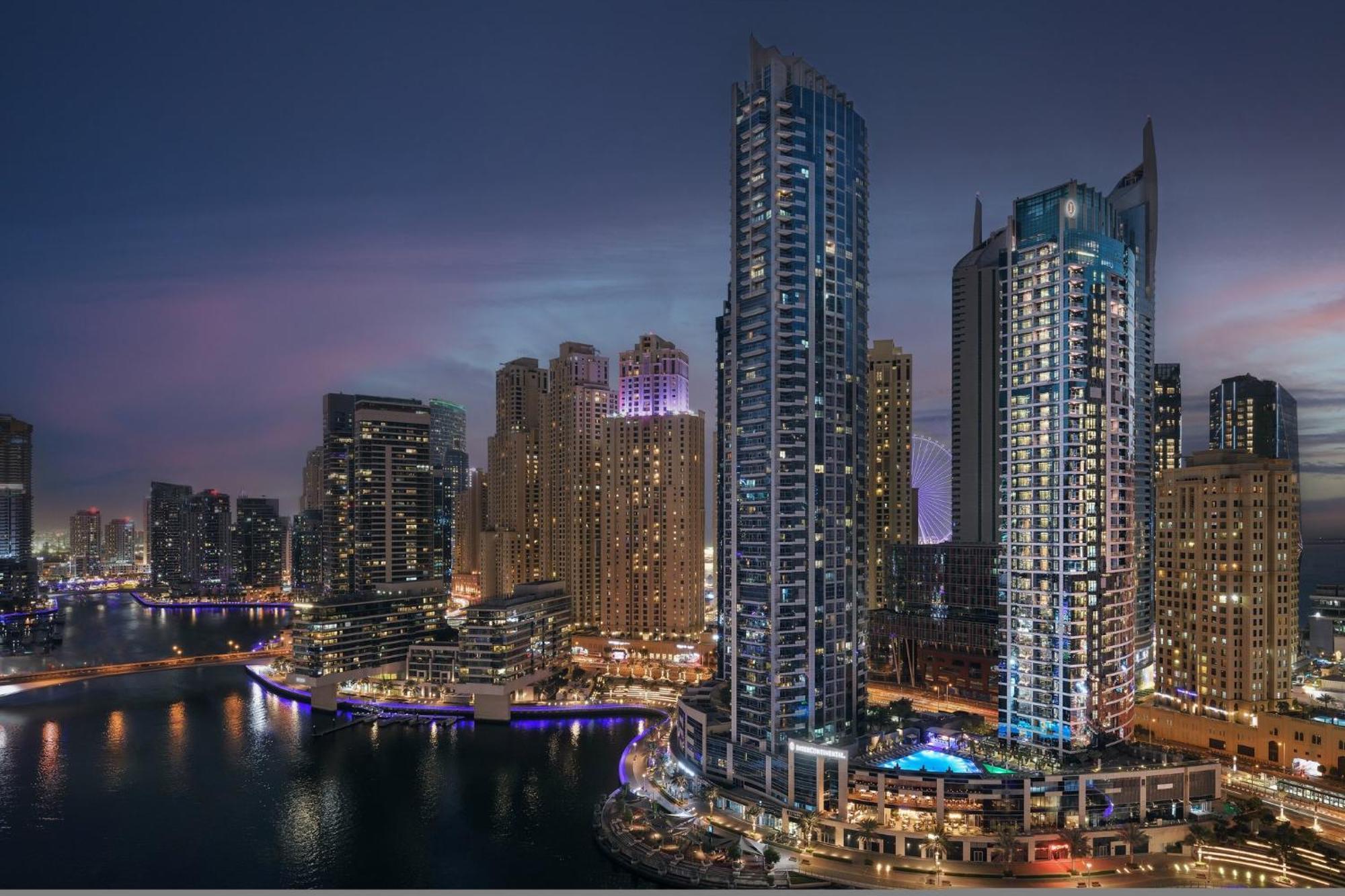 فندق انتركونتيننتال دبي مارينا المظهر الخارجي الصورة Dubai Marina